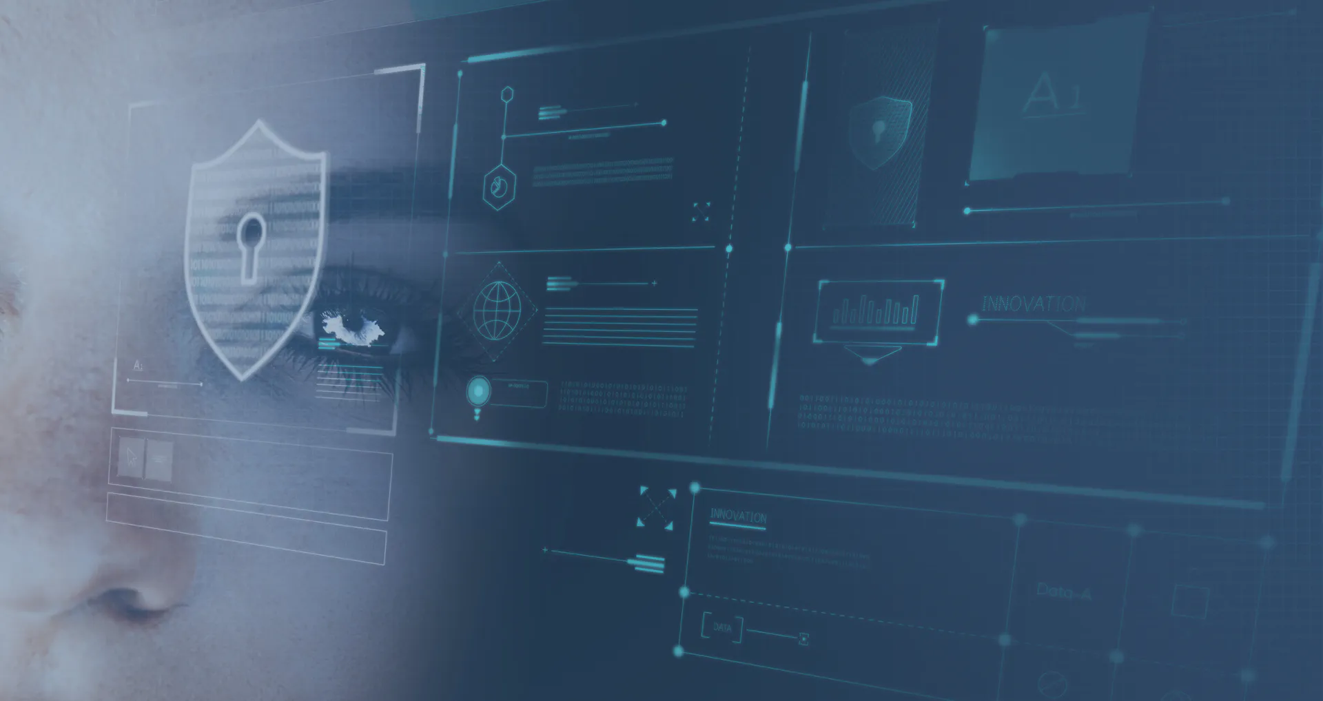 Cybersecurity threat detection visualization — KMCS IT LLC Dallas Texas